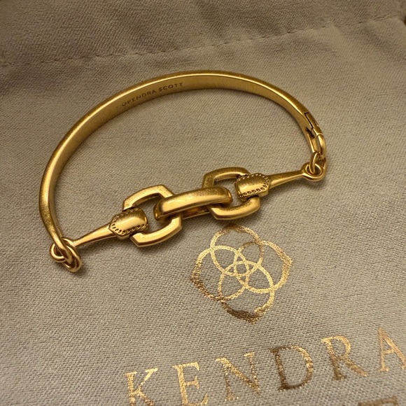Kendra Scott Beau Link Bracelet in Vintage Gold - Picture 6 of 12